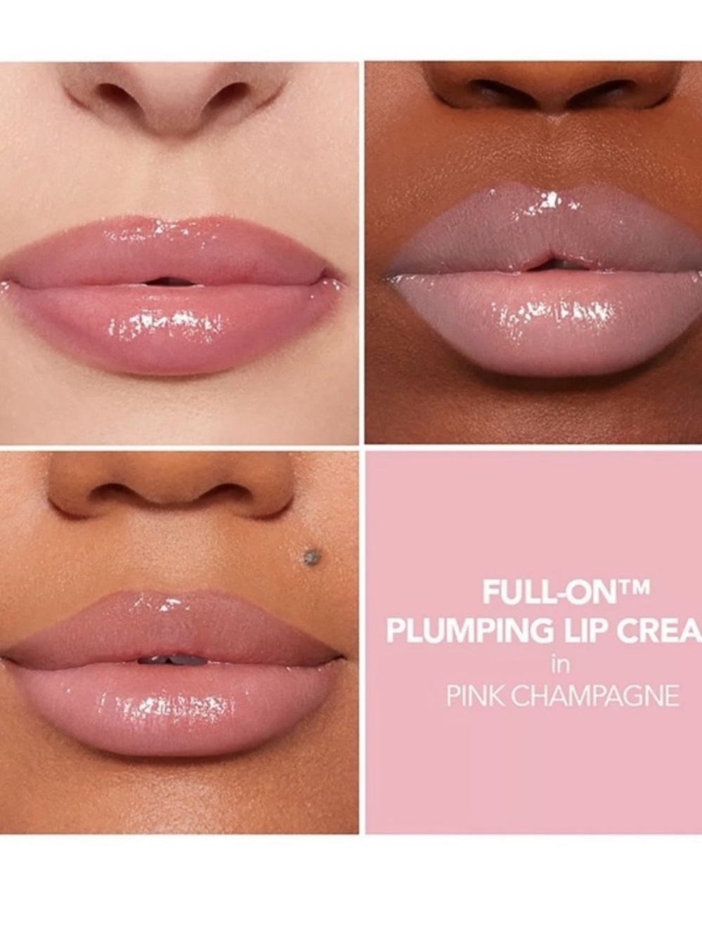 ⚡️🍿Buxom Pink Champagne Full On Lip Cream